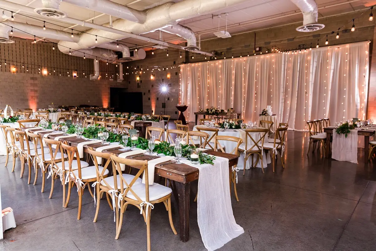 Reception tablescape by YJDecorating